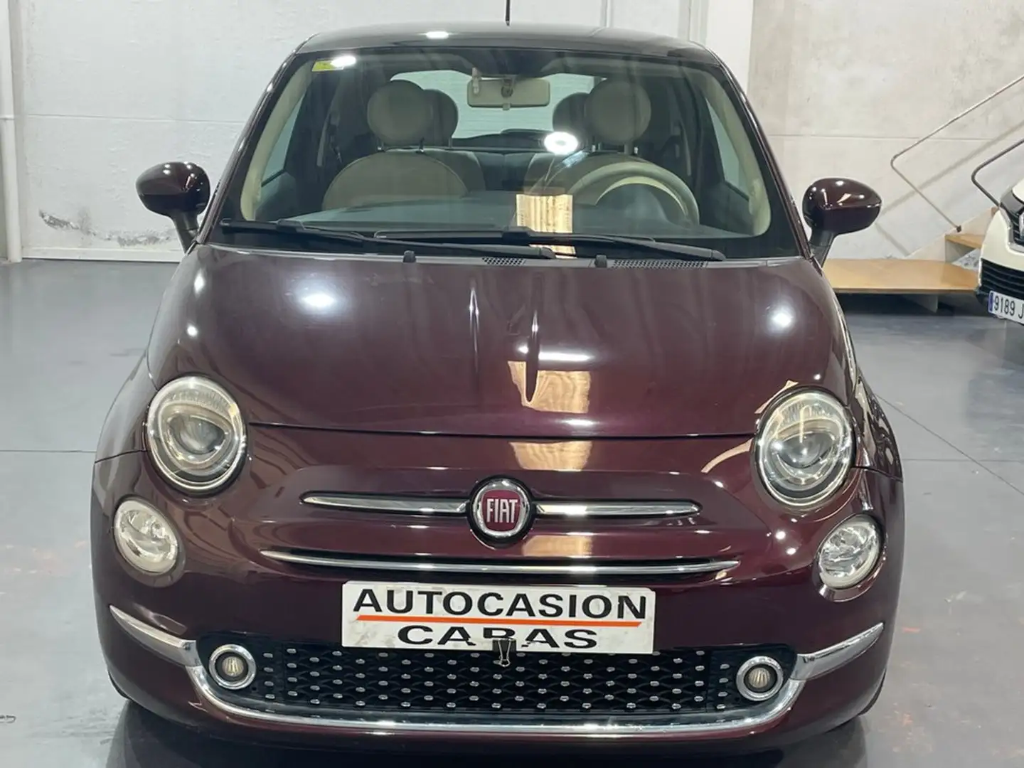 Fiat 500 1.2 Lounge Burdeos - 2