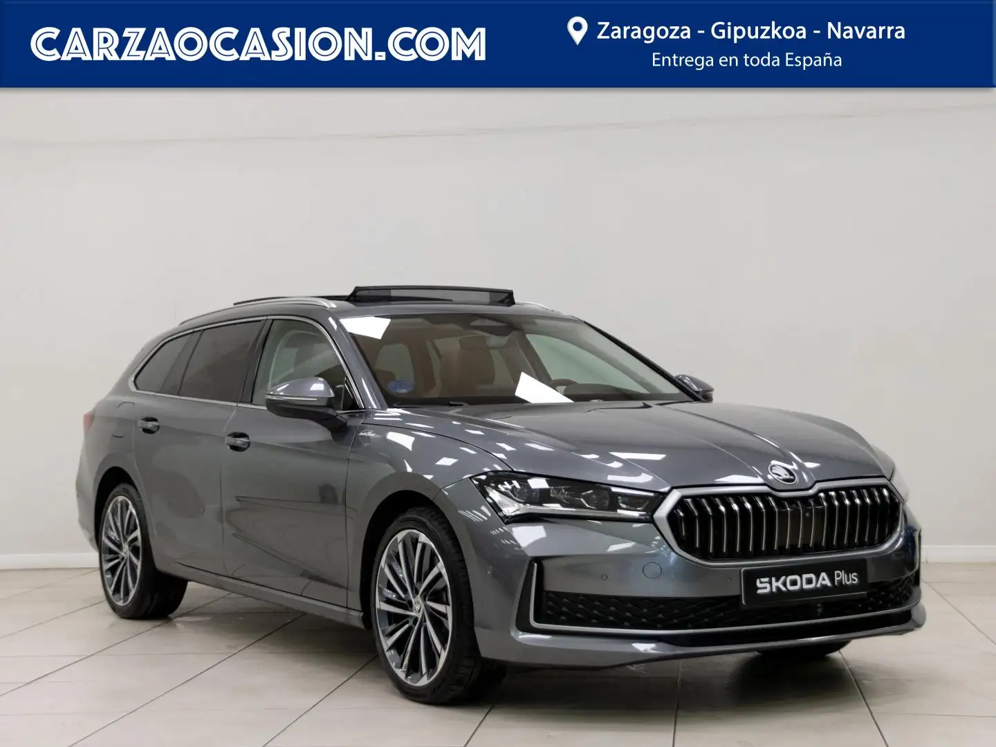 Skoda Superb Combi 1.5 TSI iV P-HEV DSG L&K Gris - 1