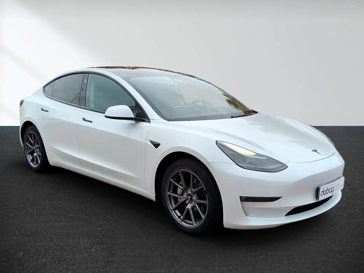 Tesla Model 3 Long Range Dual AWD - Matrix - AMD Weiß - 2