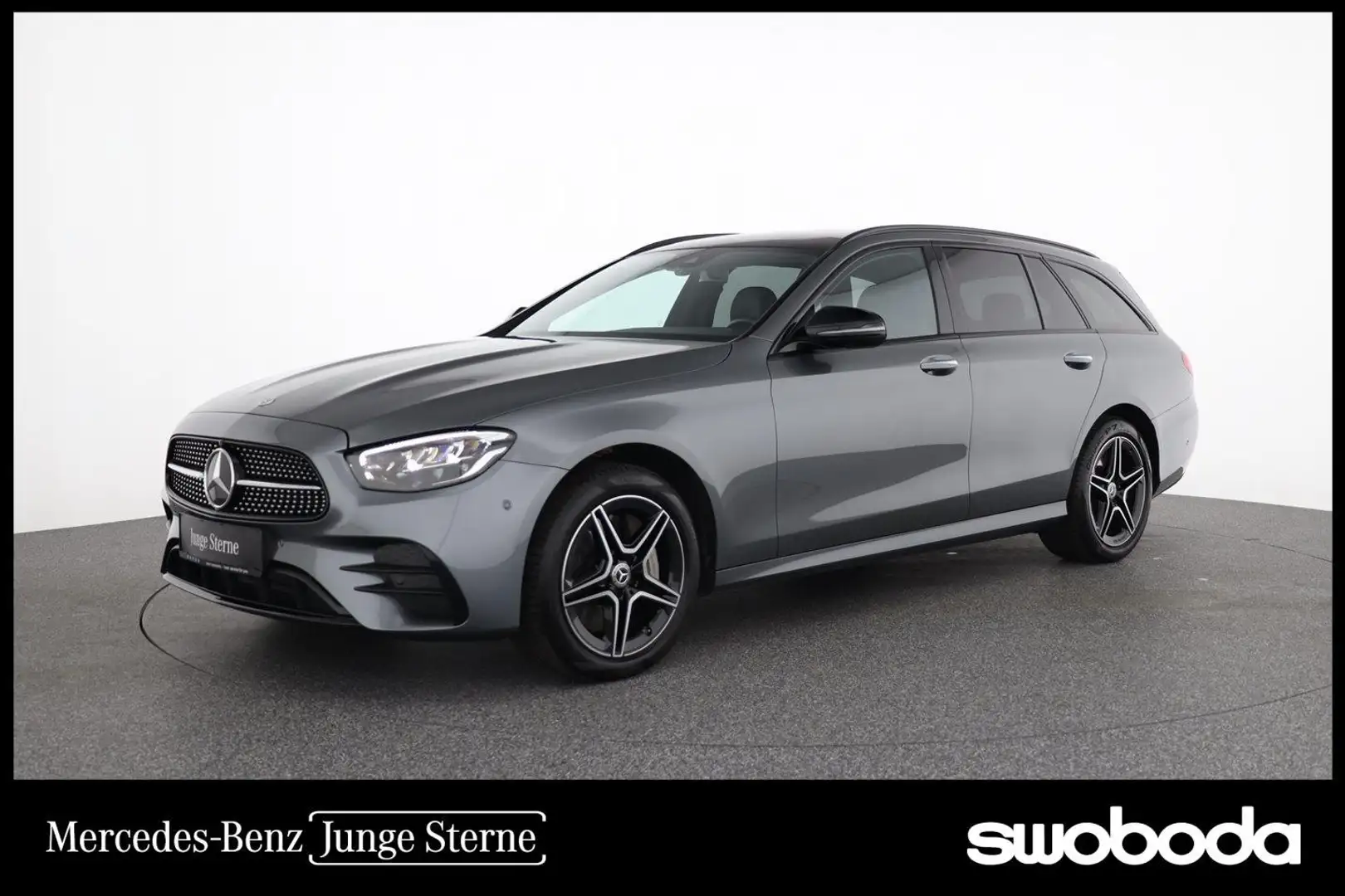 Mercedes-Benz E 300 de 4M AMG Memory 360°Kamera Burmester Grau - 1