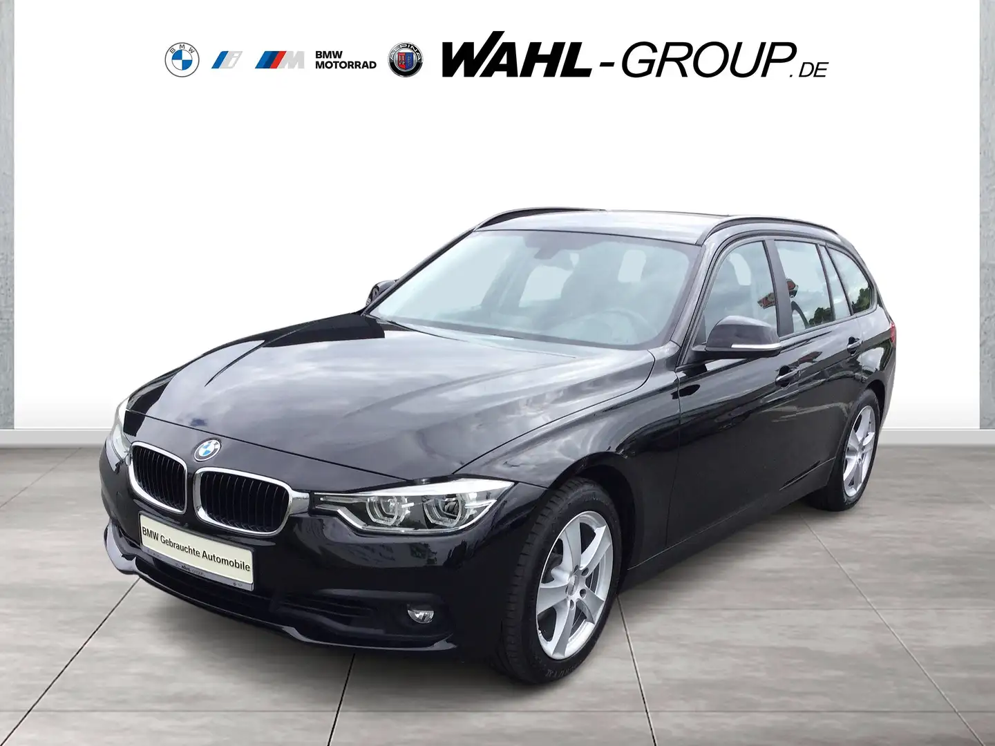 BMW 320 i TOURING ADVANTAGE AUT NAVI LED GRA PDC DACHRELIN Black - 1