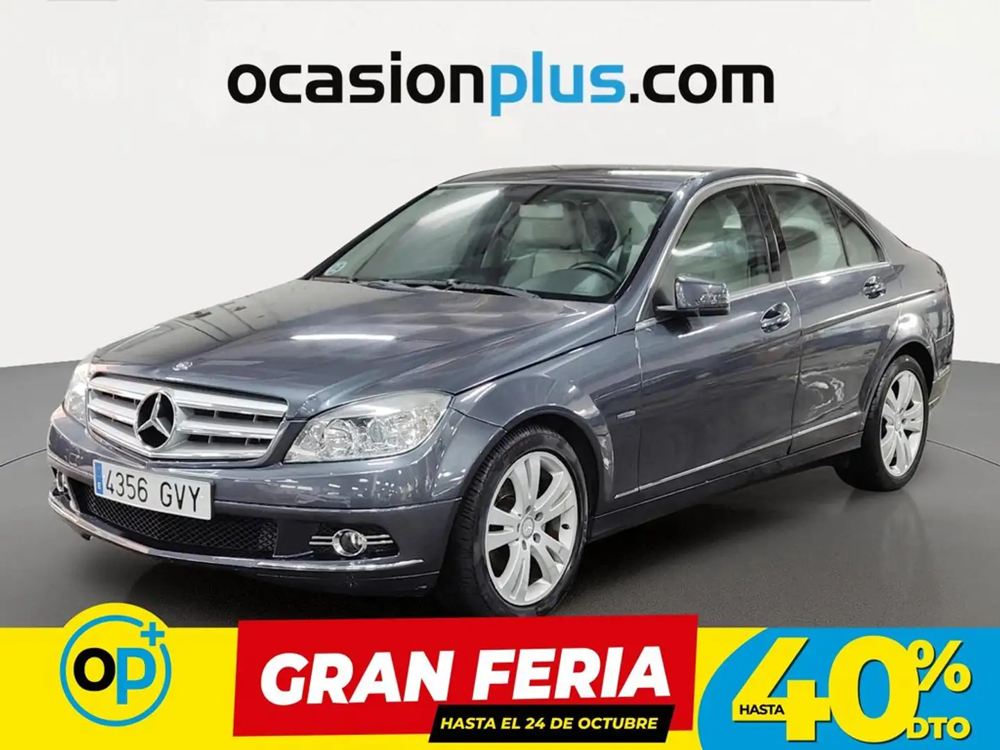 Mercedes-Benz C 200 200CDI BE Avantgarde Aut. Gris - 1