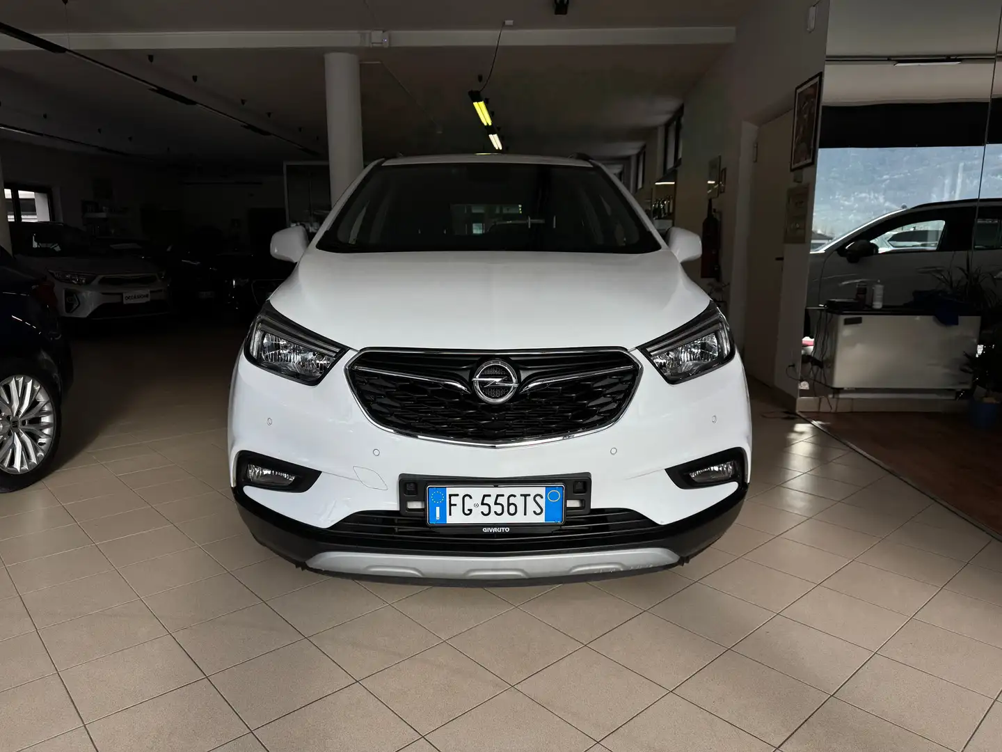 Opel Mokka X 1.6cc 110CV NEOPATENTATI Weiß - 2