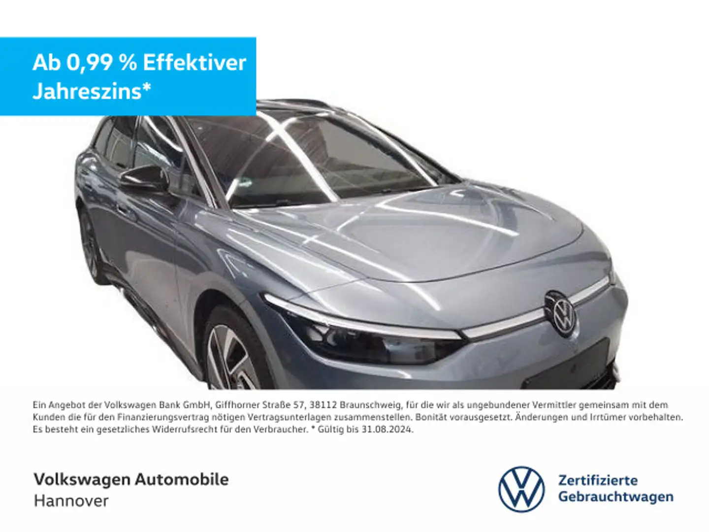 Volkswagen ID.7 Tourer Pro S Navi Pano AHK IQ-LED ACC PDC S Blau - 1