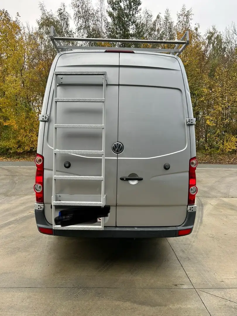 Volkswagen Crafter 2.0 CR Bi-TDi porte à faux/overbouw Gris - 2