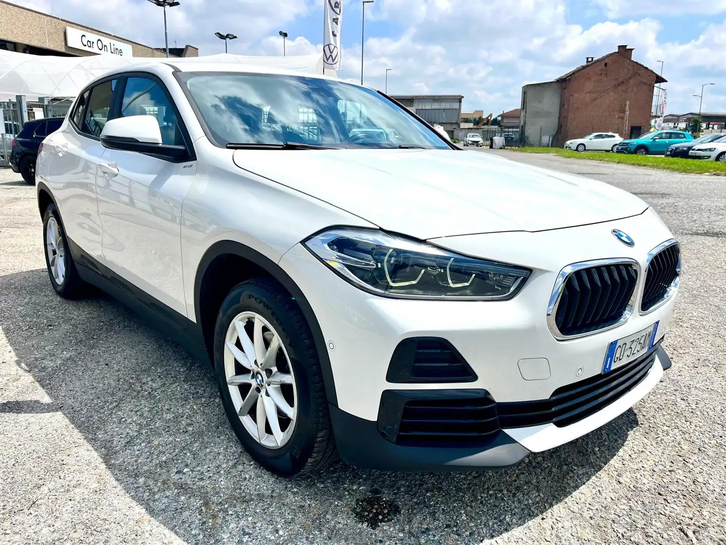 BMW X2 Xdrive18d Business - Automatica Blanc - 1