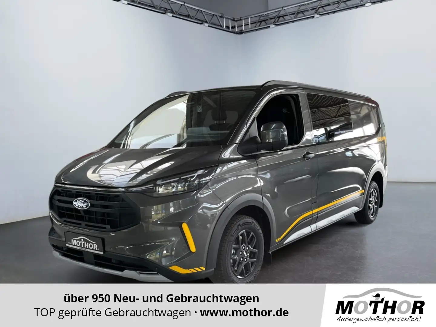 Ford Transit Custom 2.0 EcoBlue 320 L2 Trail GJR SYNC4 Grey - 1