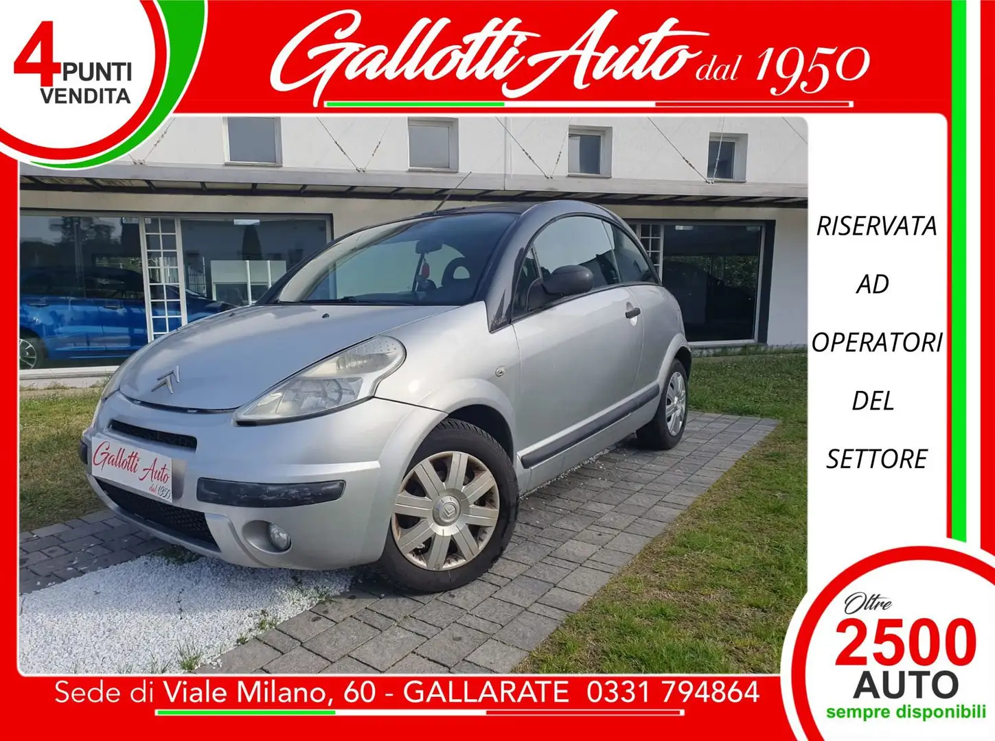 Citroen C3 Pluriel 1.4 HDi 70CV Plateado - 1