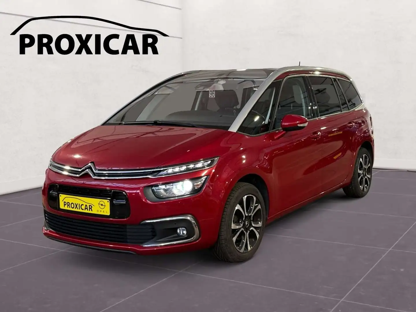 Citroen C4 SpaceTourer 1.5 131cv 7pl BlueHDi Camera*Carplay*Cruise*GPS Rouge - 1