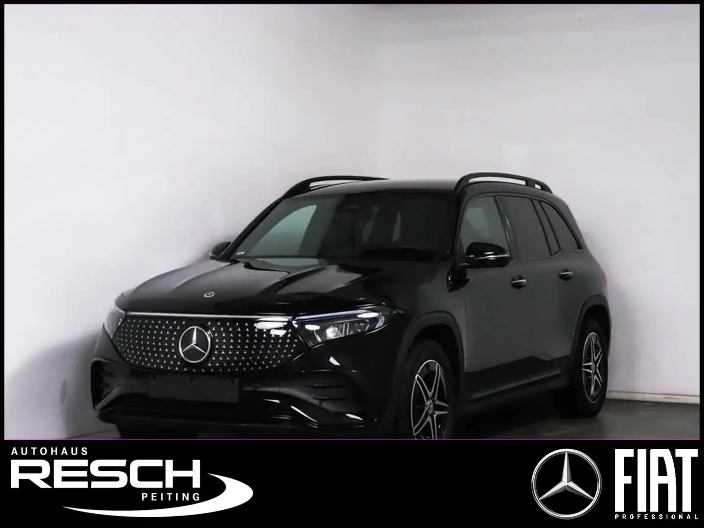 Mercedes-Benz EQB 300 4M AMG Fahrass. Distron 360° Night Flex Noir - 1