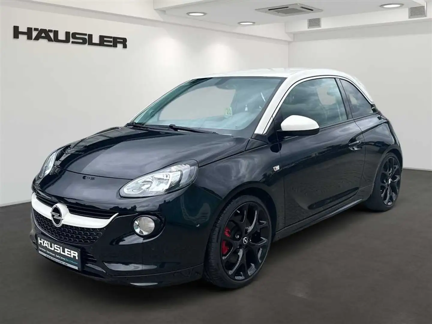 Opel Adam S 1.4 Turbo Recaro PDC vo+hi Klimaauto. Navi Leder Schwarz - 1