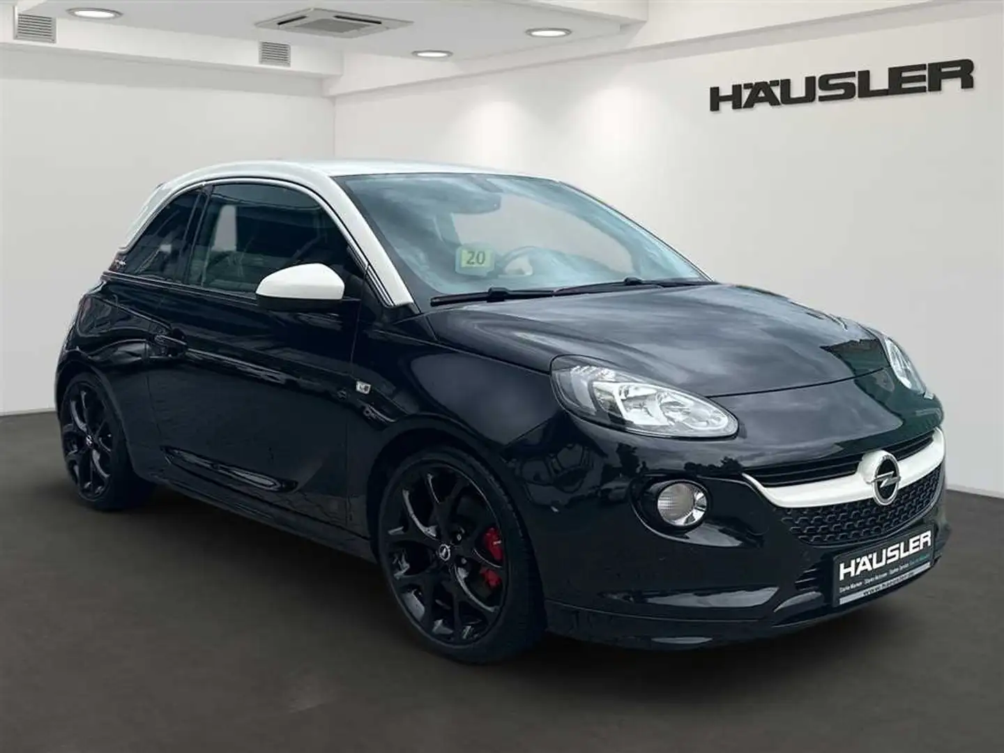 Opel Adam S 1.4 Turbo Recaro PDC vo+hi Klimaauto. Navi Leder Schwarz - 2