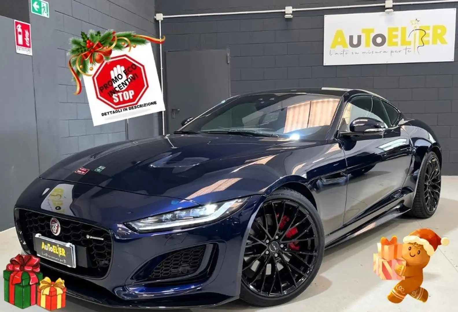 Jaguar F-Type F-Type 2020 Coupe 2.0 i4 R-Dynamic rwd 300cv auto Bleu - 1