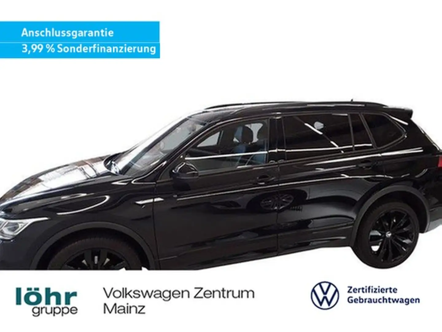 Volkswagen Tiguan Allspace 2.0 TDI 4Motion DSG R-Line Schwarz - 1
