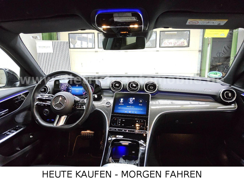 Mercedes-Benz C 200 d T  9G Tronic AMG Line SHZ KAMERA LED PDC — photo 7
