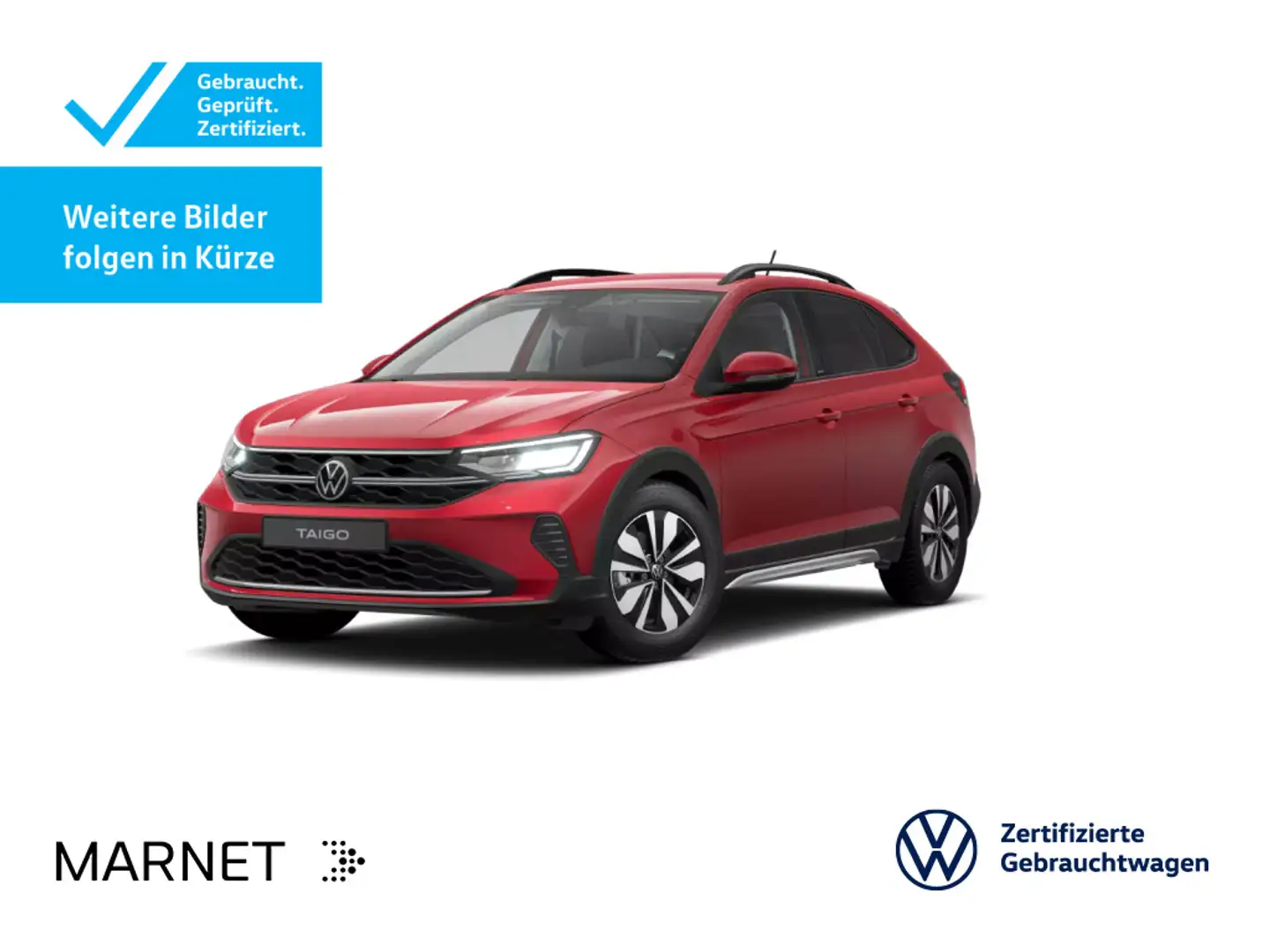 Volkswagen Taigo 1.0 TSI MOVE*NAVI*ASG*LED* Piros - 1