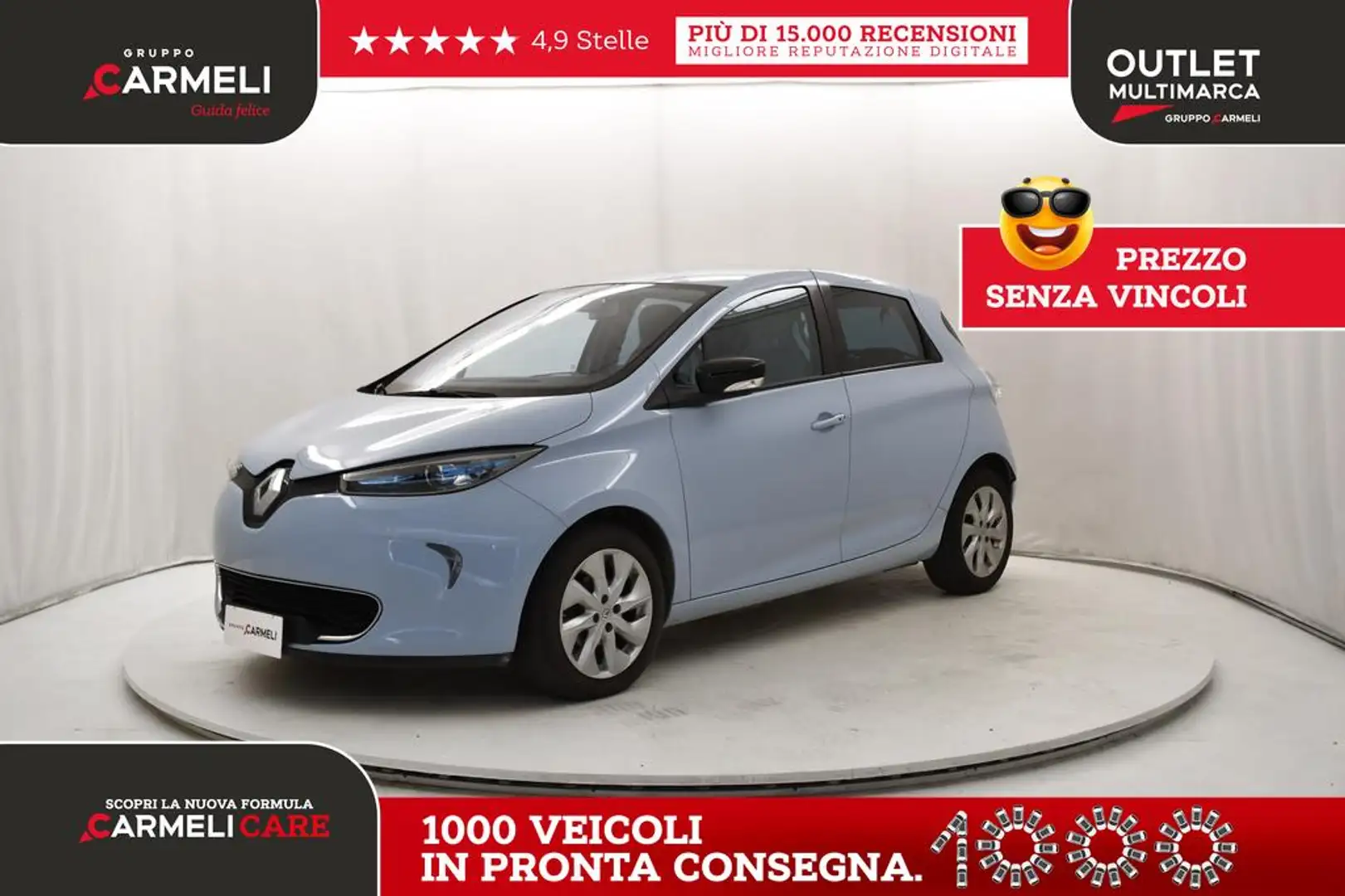 Renault ZOE Zen Q210 Bleu - 1