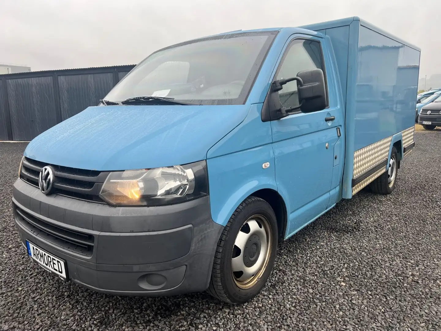 Volkswagen T5 Transporter T5 2.0 TDI*LANG*3-SITZE*GELDTRANSPORTER*ARMORED* Blau - 1