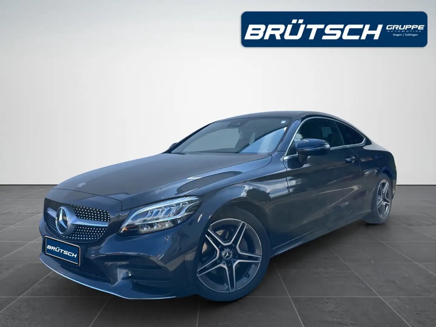 Mercedes-Benz C 180 Coupe AMG Line AUTOMATIK / NAVI / KAMERA / LED / S Gri - 1
