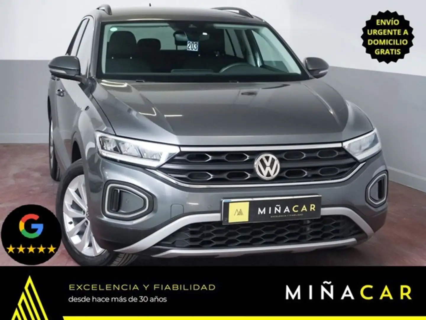 Volkswagen T-Roc 2.0TDI Life 85kW Gris - 1