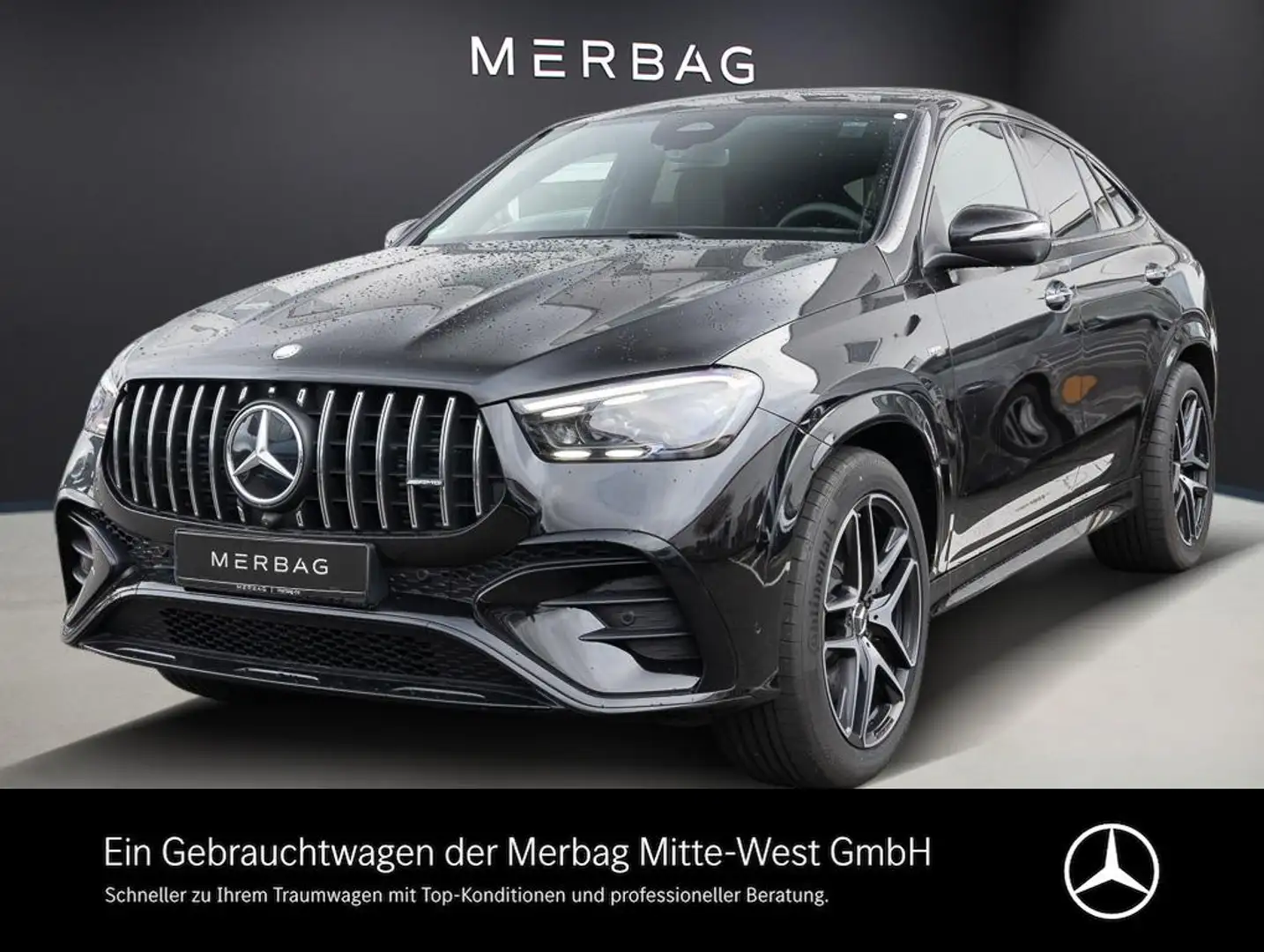 Mercedes-Benz GLE 53 AMG AMG GLE 53 4MATIC+ Coupé ACC AHK LED Navi Pano Noir - 1