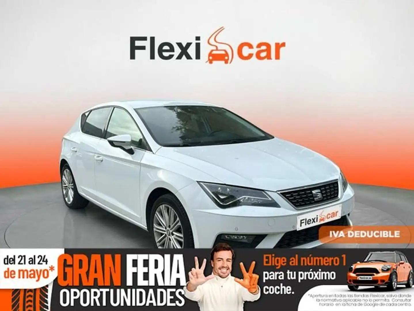 SEAT Leon 2.0TDI CR S&S Xcellence DSG-7 150 Blanco - 1