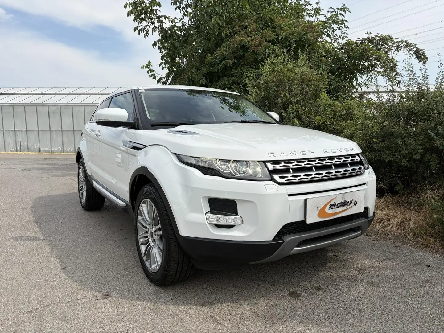Land Rover Range Rover Evoque Coupe 2,2 SD4 Prestige Aut. 1.Besitz Servicebuch Weiß - 1