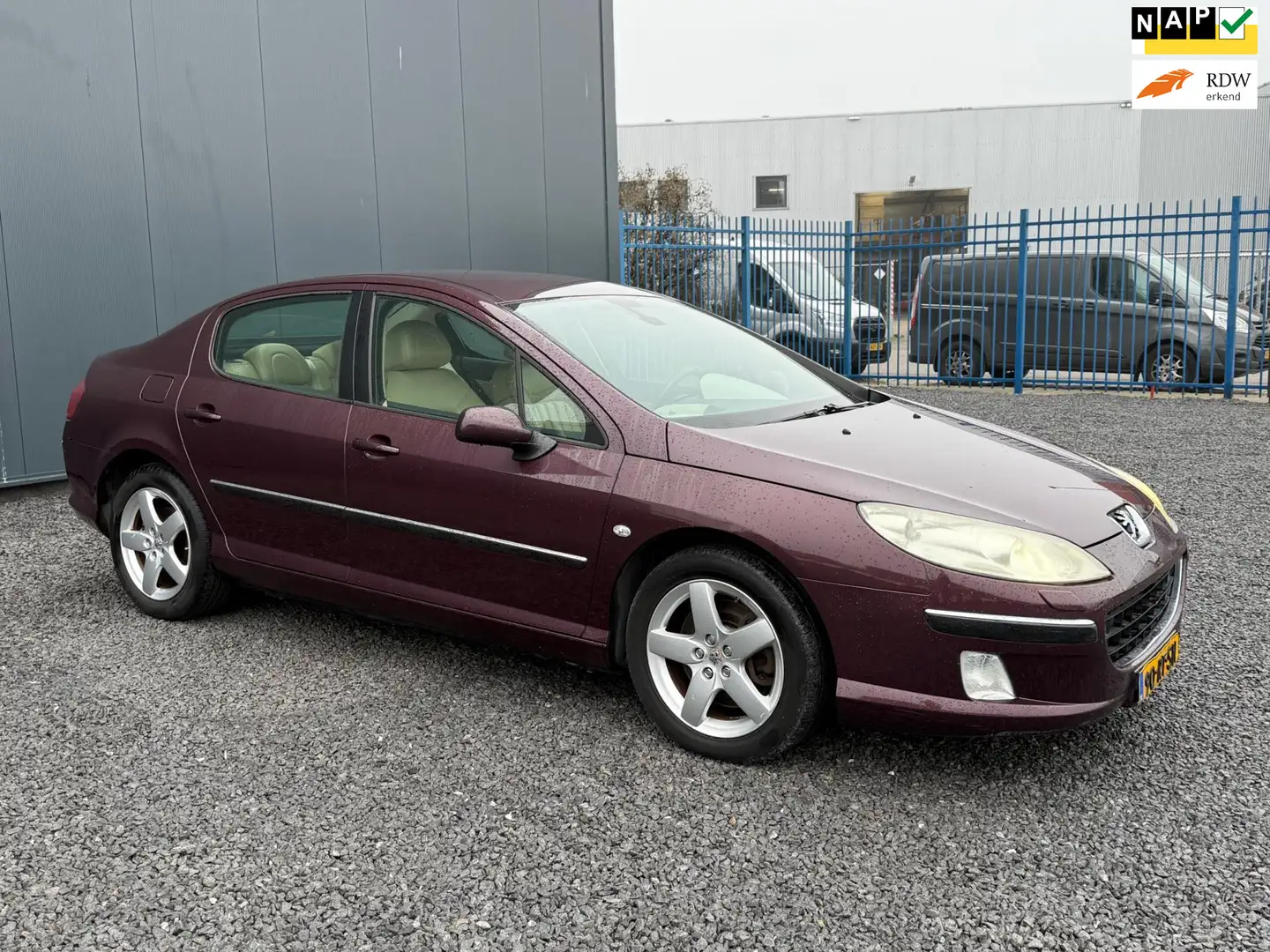 Peugeot 407 2.2-16V XT Pack XENON!AUTOMAAT!LEDER!JBL!ELEKTRISC Violett - 1