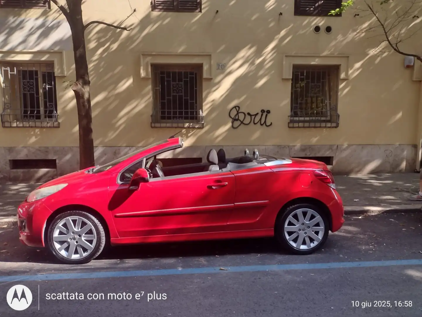 Peugeot 207 207 CC CC 1.6 16v Feline FL Rosso - 2