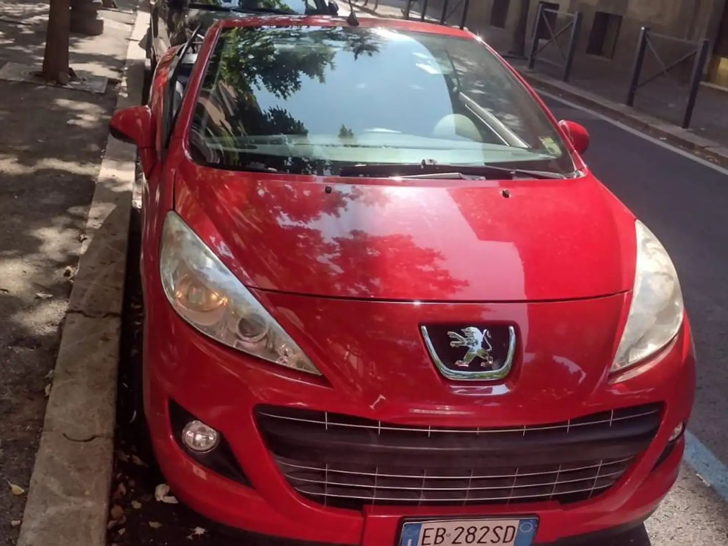 Peugeot 207 207 CC CC 1.6 16v Feline FL Rosso - 1