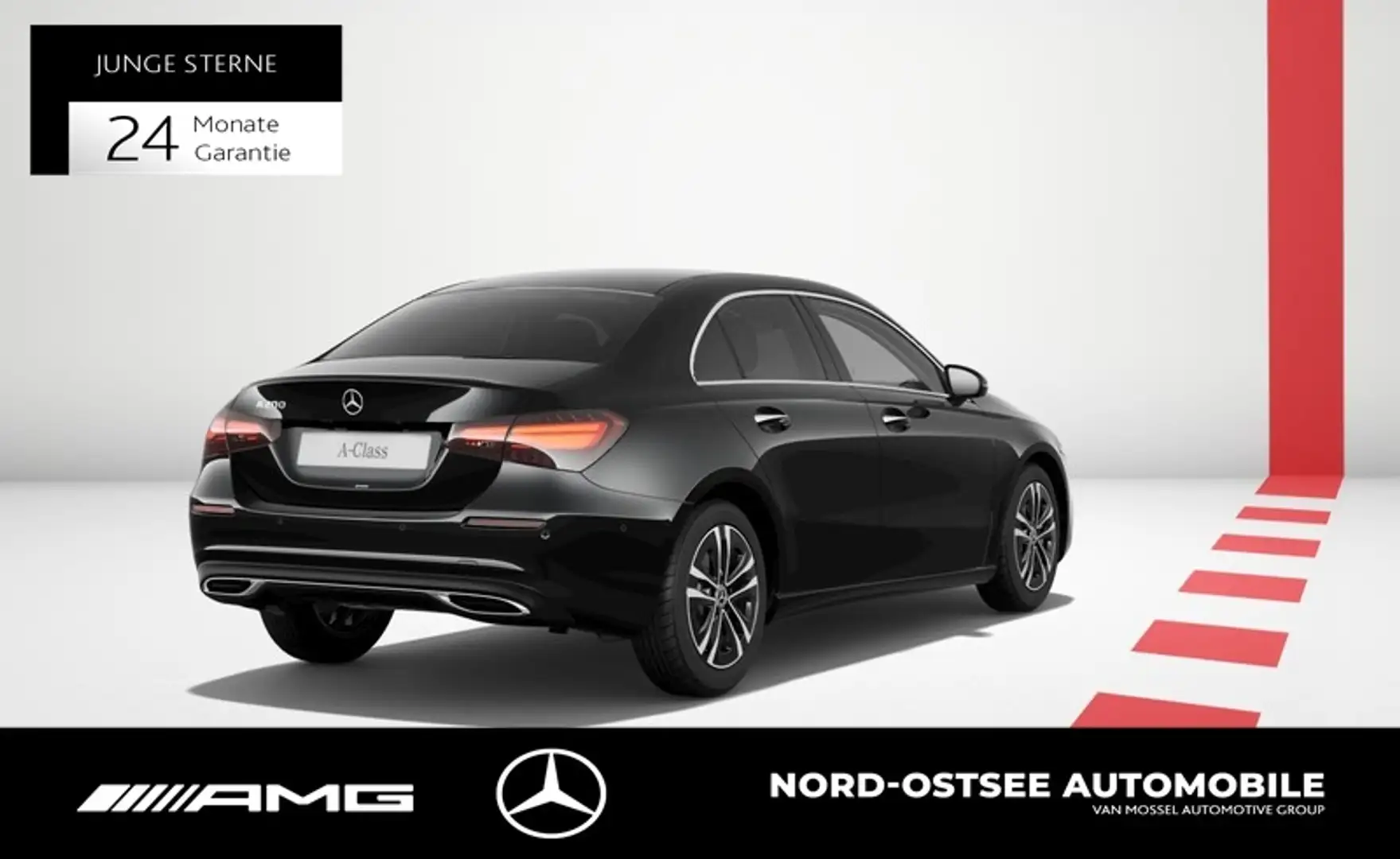 Mercedes-Benz A 200 PROGRESSIVE KAMERA DAB NAVI KLIMA TEMPOMAT Negro - 2