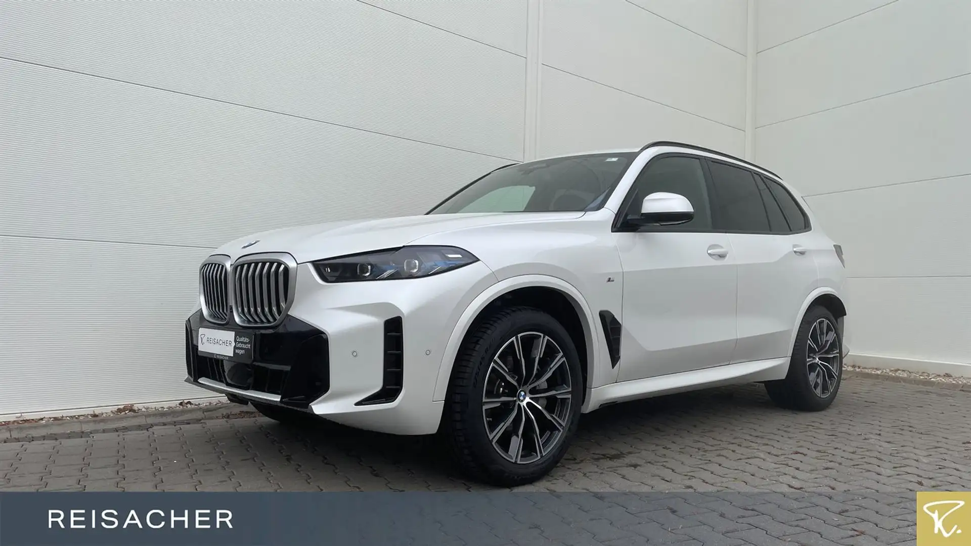 BMW X5 xDrive30d M Sport,SkyLou,AHK,adLED,360°,HuD Weiß - 1