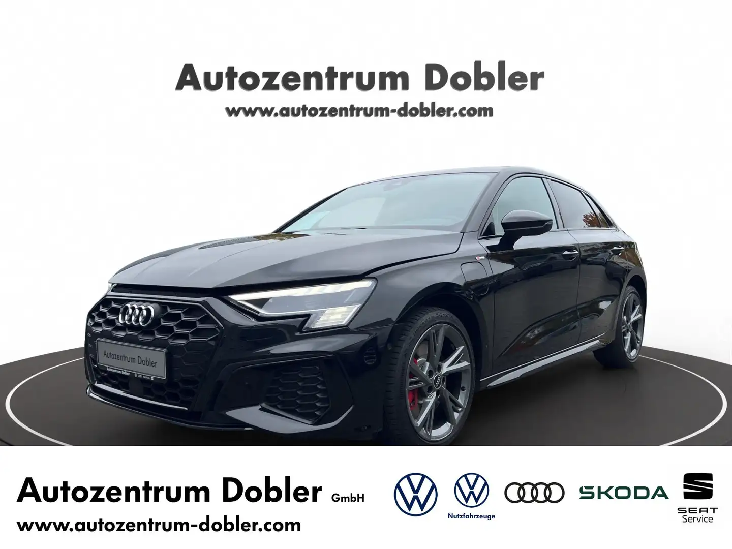 Audi A3 Sportback S line 45 TFSI e S tronic B+O Matrix Schwarz - 1
