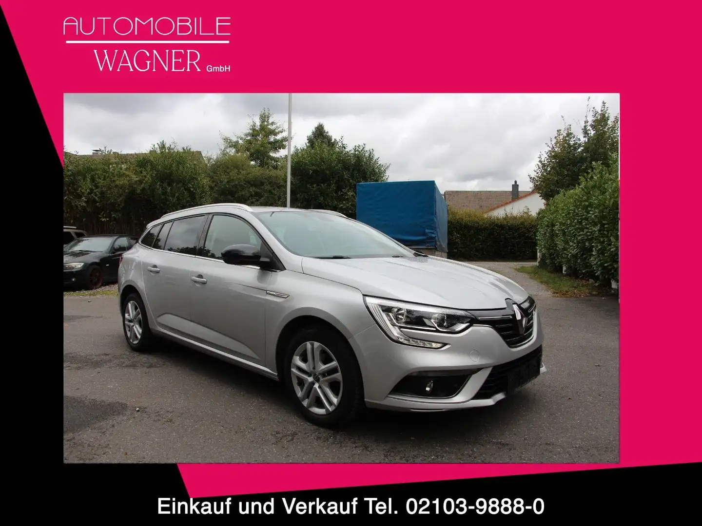 Renault Megane TCe 140 GPF Limited Grandtour/75004 Argent - 1