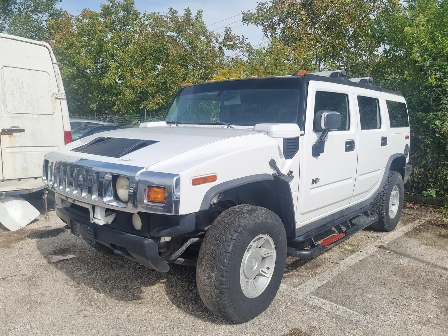 HUMMER H2 6.0 v8 GPL ---MOTORE DA RIFARE!!!---- Bianco - 2