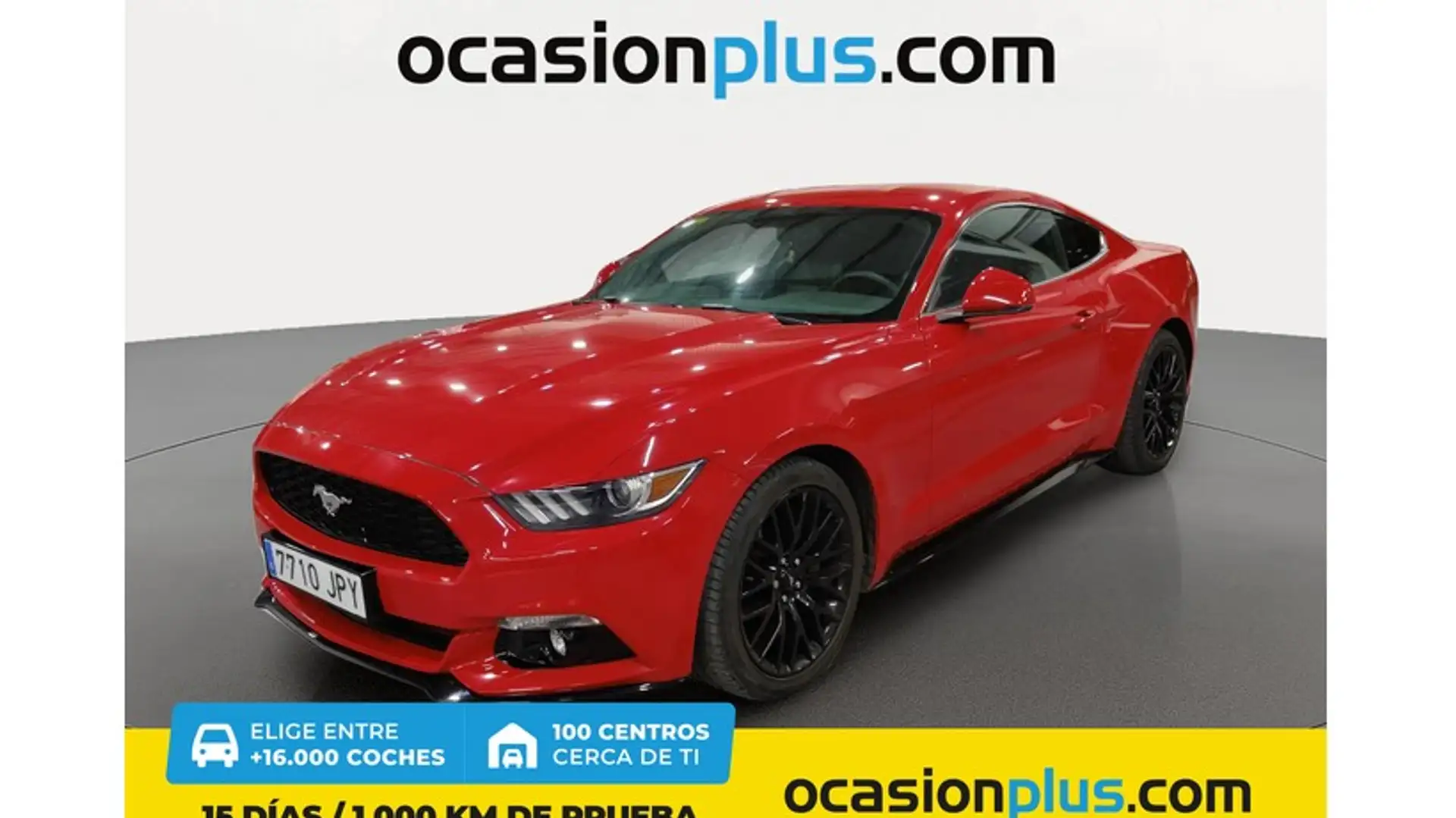 Ford Mustang Fastback 2.3 EcoBoost Aut. Rojo - 1