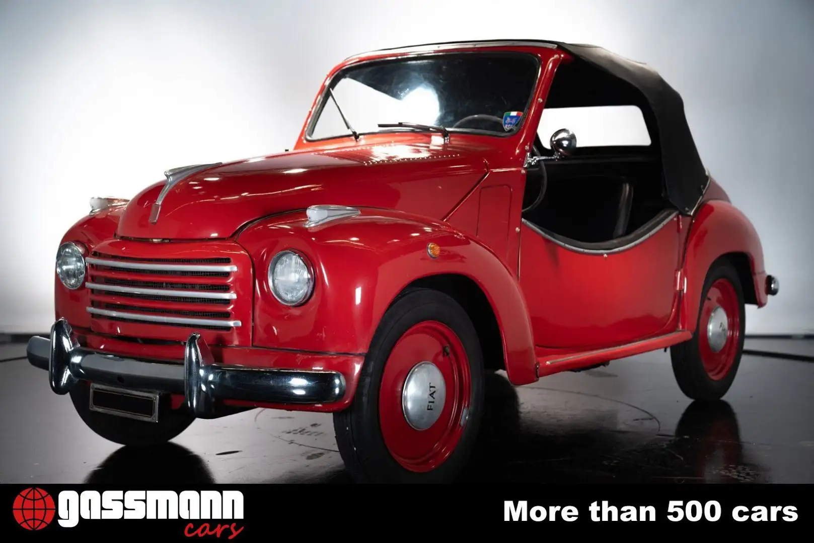Fiat 500 C Topolino Spiaggina Rot - 2