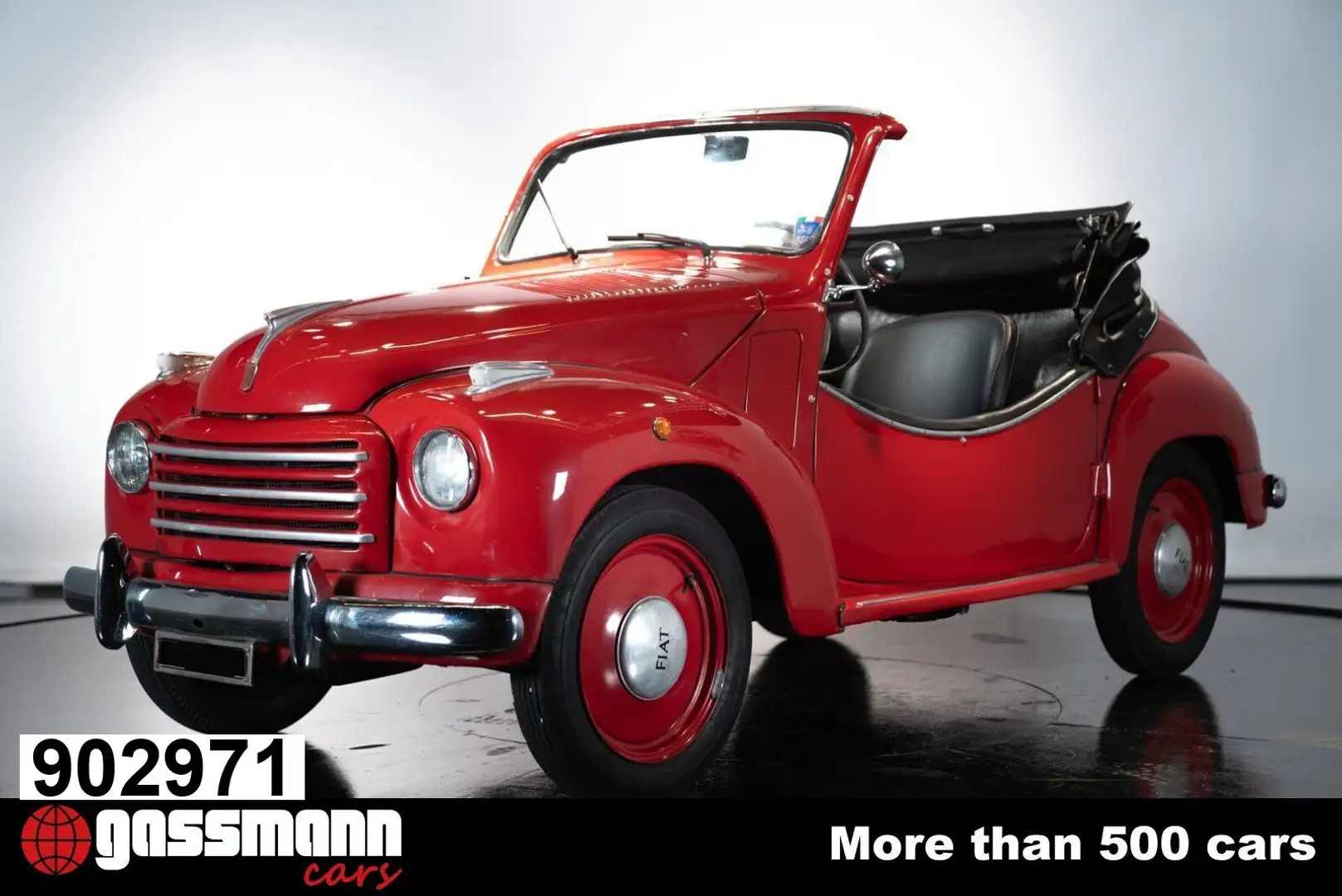 Fiat 500 C Topolino Spiaggina Rot - 1