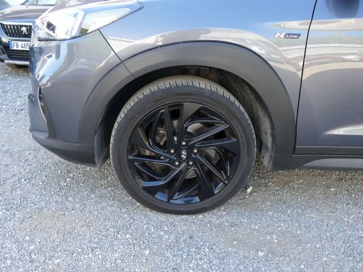 Hyundai TUCSON 1.6 CRDI 136 Ch N-LINE DCT 7 TOIT OUVRANT CARPLAY Grau - 2