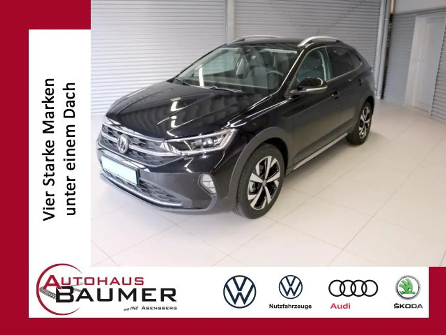 Volkswagen Taigo Style 1.0 TSI DSG AHK LED Navi Kamera ACC Schwarz - 1