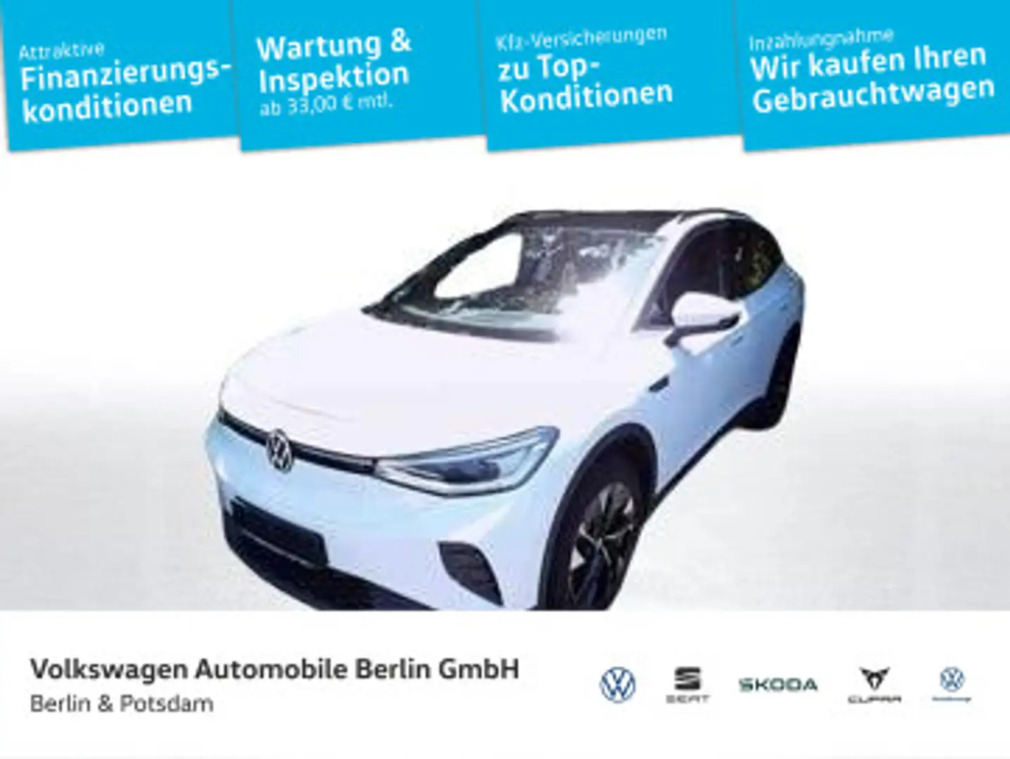 Volkswagen ID.4 Pro Performance Weiß - 1