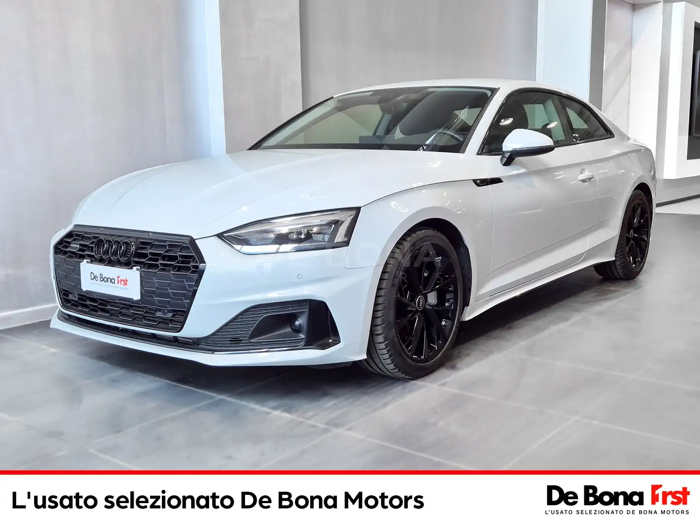 Audi A5 40 2.0 tfsi mhev business advanced quattro 204cv s Bianco - 2
