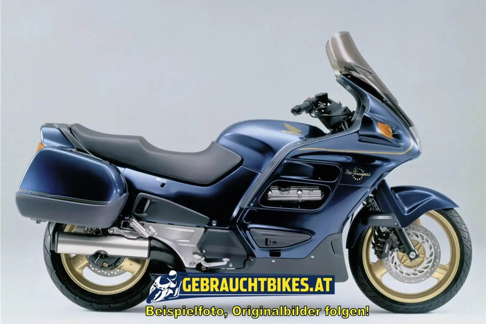 Honda Pan European ST 1100, mit Garantie, Teilzahlung möglich! Blue - 1
