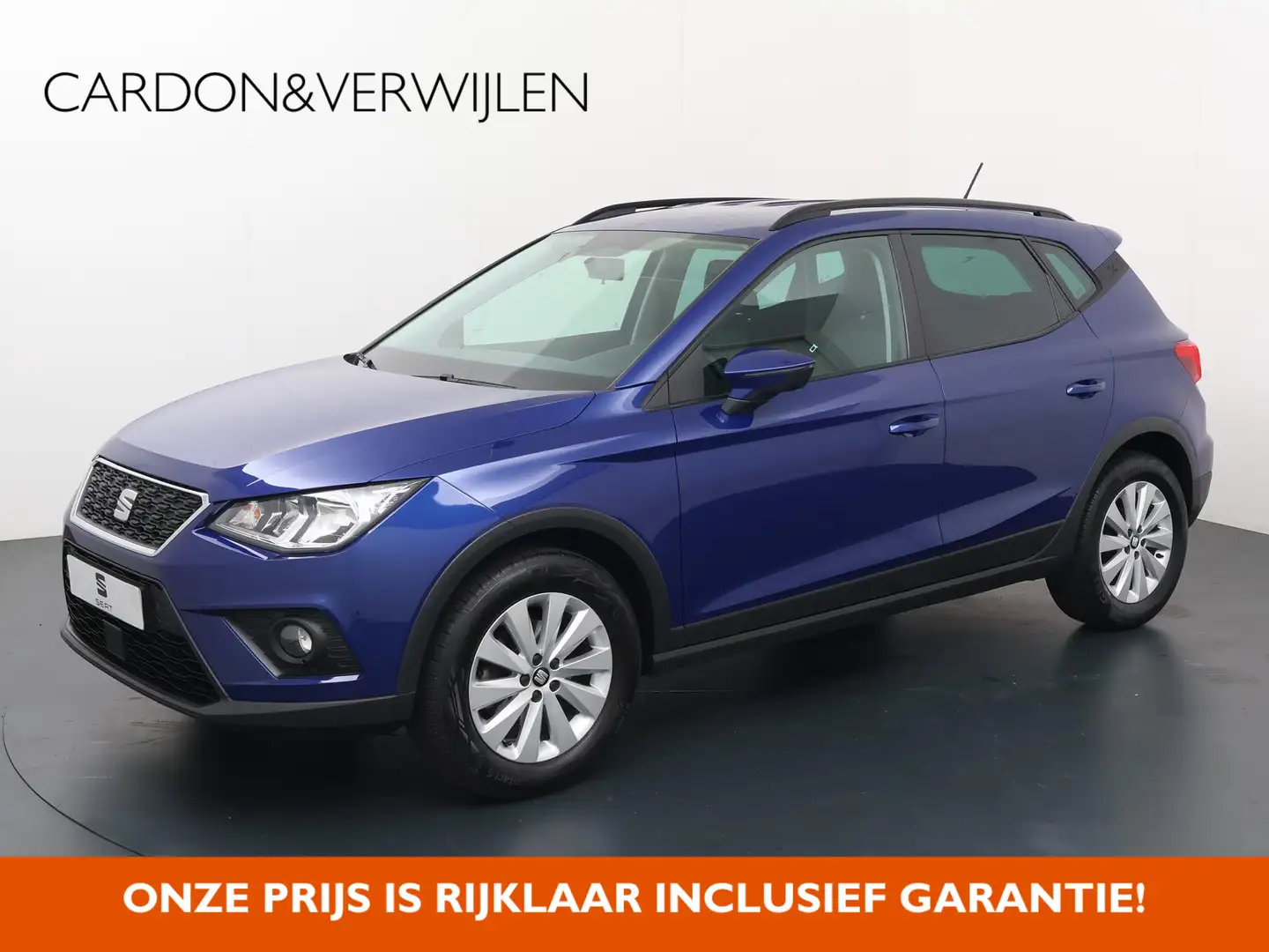 SEAT Arona 1.0 TSI Style | 95 PK | Apple CarPlay / Android Au Blauw - 1