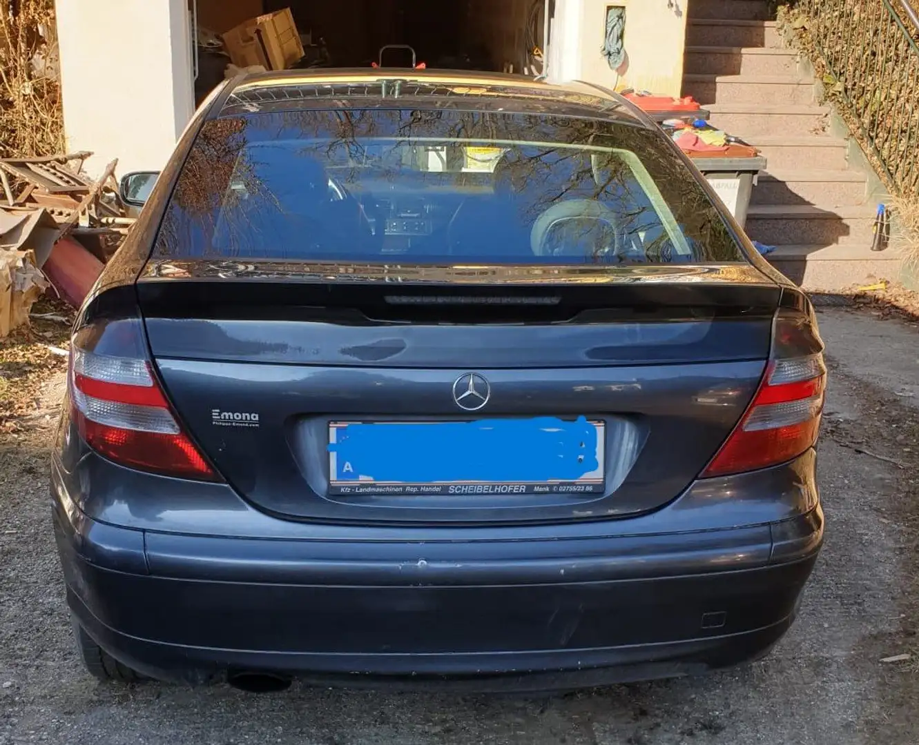 Mercedes-Benz C 220 Coupé+CDI Grau - 2