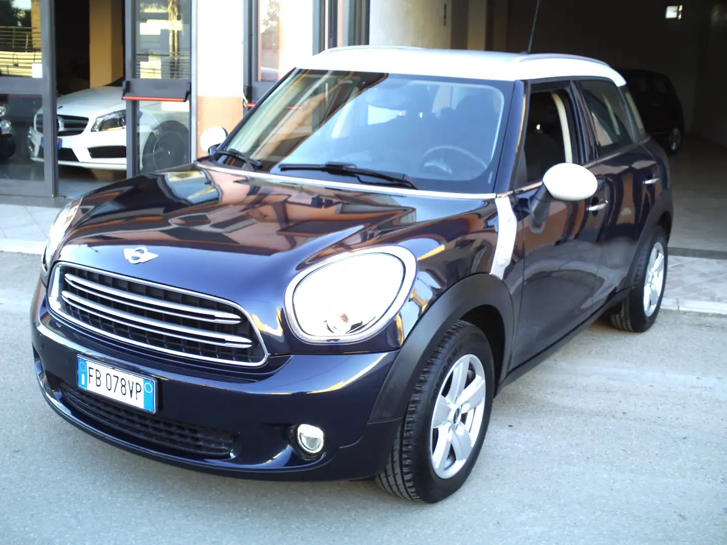MINI Cooper D Countryman Mini Countryman R60 1.6 E6 Blu/Azzurro - 1