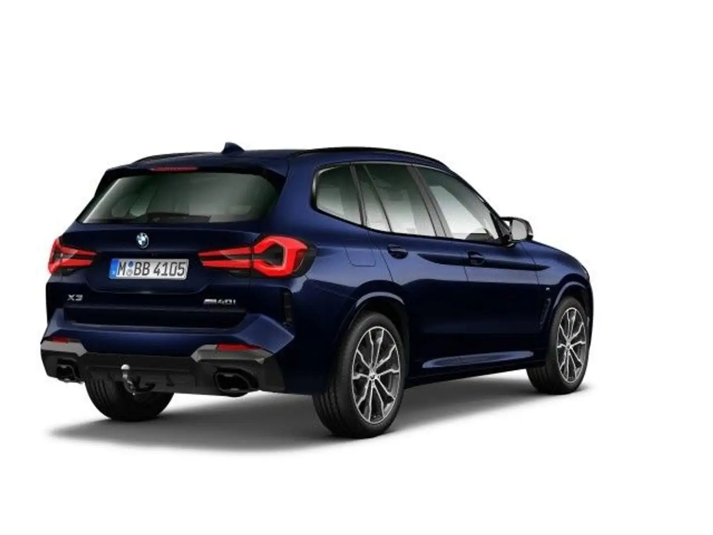 BMW X3 M i AT Innovationsp. Sport Aut. Panorama AHK Bleu - 2