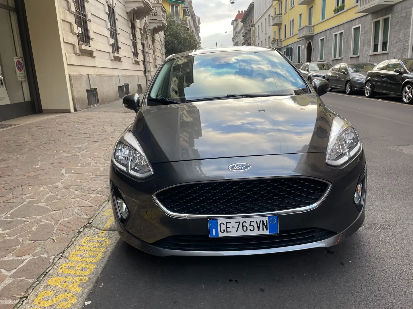 Ford Fiesta Fiesta 5p 1.0 ecoboost hybrid Connect  s Grigio - 2