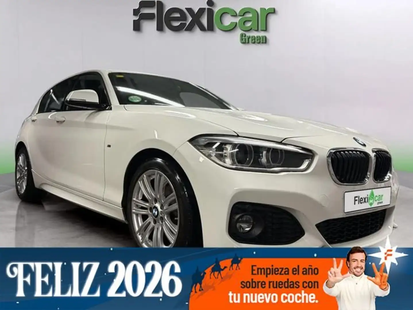 BMW 116 116d Blanc - 1
