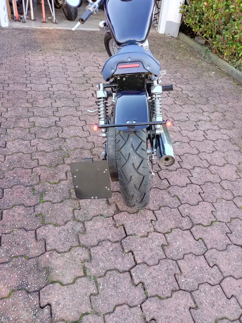 Suzuki LS 650 Bobber Azul - 2